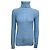 Loro Piana Baby-Cashmere-Rollkragenpullover mit Zopfstrick, Periwinkle Blue