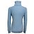 Loro Piana Baby-Cashmere-Rollkragenpullover mit Zopfstrick, Periwinkle Blue - Ansicht 3