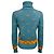 Camisola de gola alta em malha de cashmere intarsia azul multicolor Chanel com placa de logótipo CC - vista 3