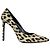 Céline Celine Spitze Pumps aus Canvas Leopardprint Beige / Black - Ansicht 2
