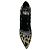 Céline Celine Spitze Pumps aus Canvas Leopardprint Beige / Black - Ansicht 4