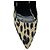Céline Celine Spitze Pumps aus Canvas Leopardprint Beige / Black - Ansicht 5