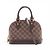Louis Vuitton Alma BB Canvas 2-Ways Top-handle Bag Damier Ebene
