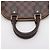 Louis Vuitton Alma BB Canvas 2-Ways Top-handle Bag Damier Ebene - Ansicht 5
