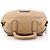 Marc by Marc Jacobs Bolsa Bowling 2-Way Classic Q em couro bege - vista 4