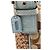 Coach 3680 Borsa a tracolla patchwork in pitone beige e blu - vista 6