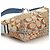 Coach 3680 Borsa a tracolla patchwork in pitone beige e blu - vista 8