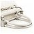 Coach Borsa Tote Hamptons Signature Silver Metallic F15677 - vista 9
