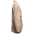 Etoile Isabel Marant V-Ausschnitt Shearling-Jacke Beige Größe US S - Ansicht 2