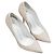 Giuseppe Zanotti Spitzabsatz-Pumps mit Nieten in Weiß & Gold Größe 38.5 - Ansicht 2