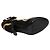 Black & Gold Prada Suede & Leather Ankle Strap Pumps Size 37 - view 5