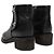 Botines Chanel CC Turn-Lock Negras Talla 39 - vista 4