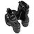 Black Givenchy Heeled Combat Boots Size 39 - view 4