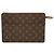 Borsa a Mano Louis Vuitton Monogram Pochette Homme Marrone
