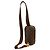 Borsa Crossbody Louis Vuitton Monogram Pochette Gange Marrone - vista 2