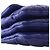 Borsa a tracolla Chanel Small Quilted Lambskin Pillow Crush Flap Blu - vista 11