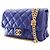 Borsa a tracolla Chanel Small Quilted Lambskin Pillow Crush Flap Blu - vista 12