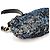 Marc Jacobs Navy Blue Sequin Little Stam Shoulder Bag - view 7