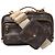 Borsa a tracolla Louis Vuitton Utility Monogram in marrone M80446