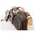 Borsa a tracolla Louis Vuitton Utility Monogram in marrone M80446 - vista 3