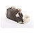 Borsa a tracolla Louis Vuitton Utility Monogram in marrone M80446 - vista 4