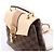 Mochila Louis Vuitton Clapton Damier Ebene Brown x Beige N42259 - vista 3