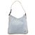 Borsa a tracolla Fendi Zucchino Canvas & Leather in blu 8BR068