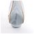 Borsa a tracolla Fendi Zucchino Canvas & Leather in blu 8BR068 - vista 11