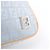 Borsa a tracolla Fendi Zucchino Canvas & Leather in blu 8BR068 - vista 8