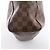 Borsa a tracolla Louis Vuitton Portobello GM Damier Ebene Marrone N41185 - vista 10