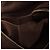 Borsa a tracolla Louis Vuitton Portobello GM Damier Ebene Marrone N41185 - vista 14