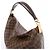 Borsa a tracolla Louis Vuitton Portobello GM Damier Ebene Marrone N41185 - vista 3