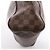 Borsa a tracolla Louis Vuitton Portobello GM Damier Ebene Marrone N41185 - vista 9