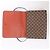 Borsa a Tracolla Louis Vuitton Tribeca Carré Damier Ebene Marrone N51161 - vista 15