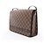 Borsa a Tracolla Louis Vuitton Tribeca Carré Damier Ebene Marrone N51161 - vista 2