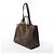 Louis Vuitton OnTheGo MM Giant Monogram Reverse Borsa a mano 2Way Marrone M45321 - vista 2