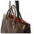 Louis Vuitton OnTheGo MM Giant Monogram Reverse Borsa a mano 2Way Marrone M45321 - vista 3