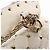 Borsa 2Way Valentino Garavani RockStuds in pelle x Studs, Beige - vista 12