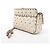 Borsa 2Way Valentino Garavani RockStuds in pelle x Studs, Beige - vista 4