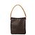 Borsa a tracolla Louis Vuitton Looping GM Monogram in marrone M51145
