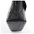 Borsa Chanel Classic Kelly Matelasse in pelle caviar nera - vista 12