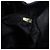 Borsa a tracolla Chanel Coco Mark Line in pelle caviar nera - vista 11