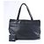 Borsa a tracolla Chanel Coco Mark Line in pelle caviar nera - vista 13