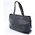 Borsa a tracolla Chanel Coco Mark Line in pelle caviar nera - vista 2