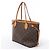 Louis Vuitton Neverfull PM Monogram Canvas Shoulder Bag in Brown M40155 - vista 4