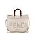 Borsa 2Way Fendi Sunshine Medium in pelle Beige 8BH386