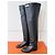Hermès Kelly Stivali Cuissardes Pelle Nera - vista 3
