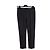 Dries Van Noten Pantalones de Algodón Texturizado - Azul Marino/Negro