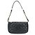 Borsa a tracolla CHANEL Matelasse Caviarskin con catena Nera A22476