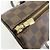 Borsa a mano Louis Vuitton Damier Ebene Papillon 30 Marrone N51303 - vista 15